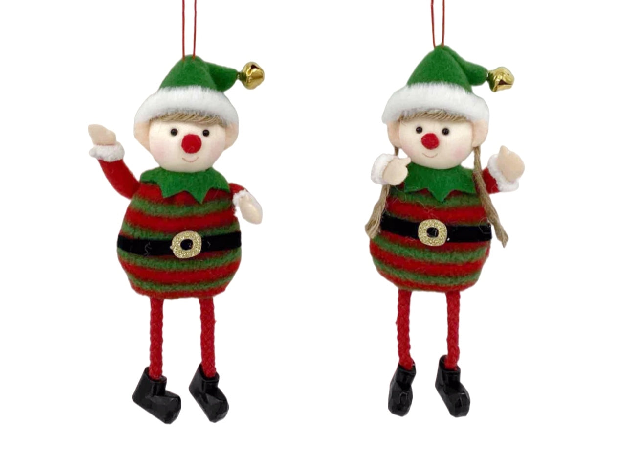 bulk 24 Xmas Hanging Snowman Assort 17cm