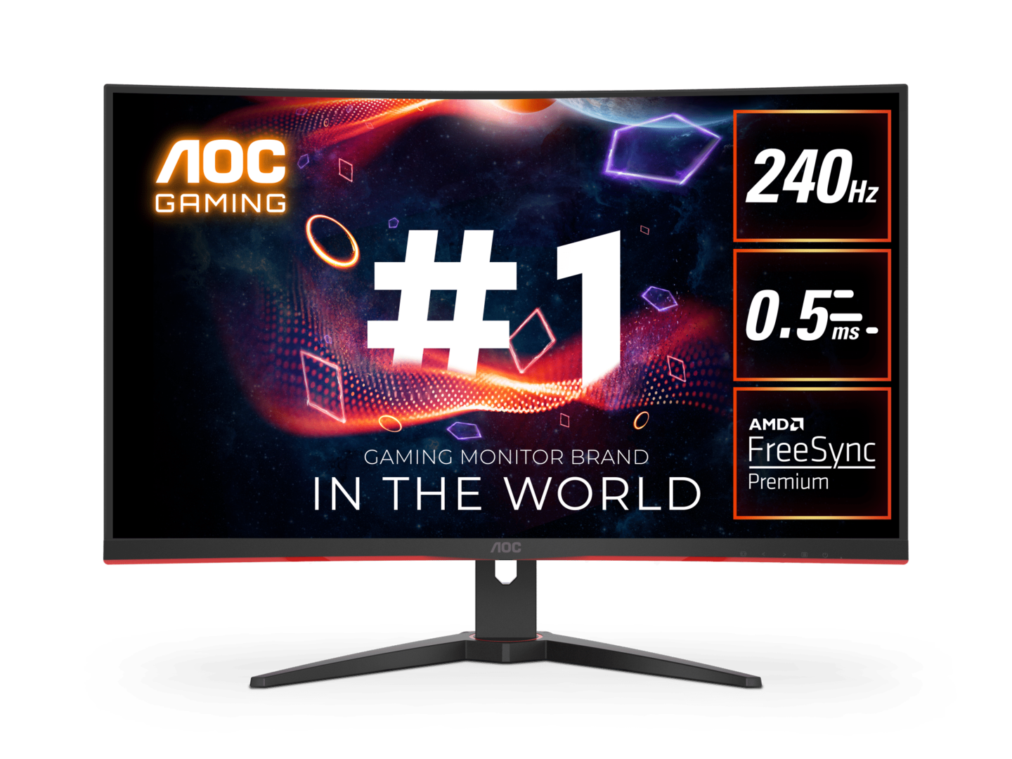 AOC C32G2ZE 31.5" FHD Curved VA Gaming Monitor