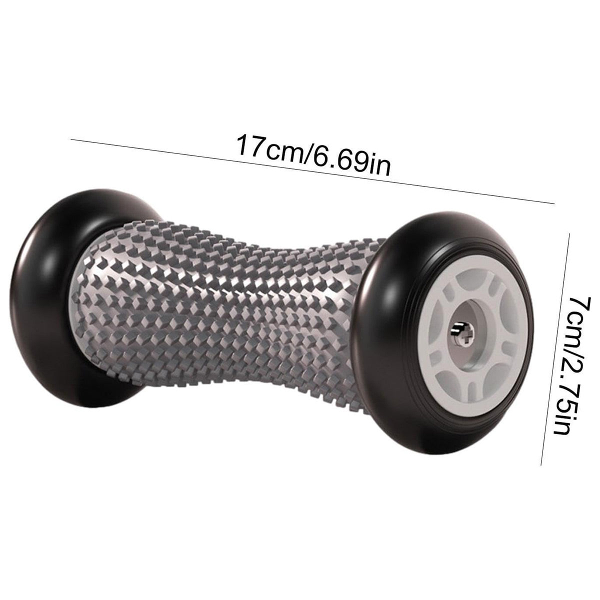 Foot Massage Roller Muscle Relaxation Arch Care Yoga Fitness Tool - Blue