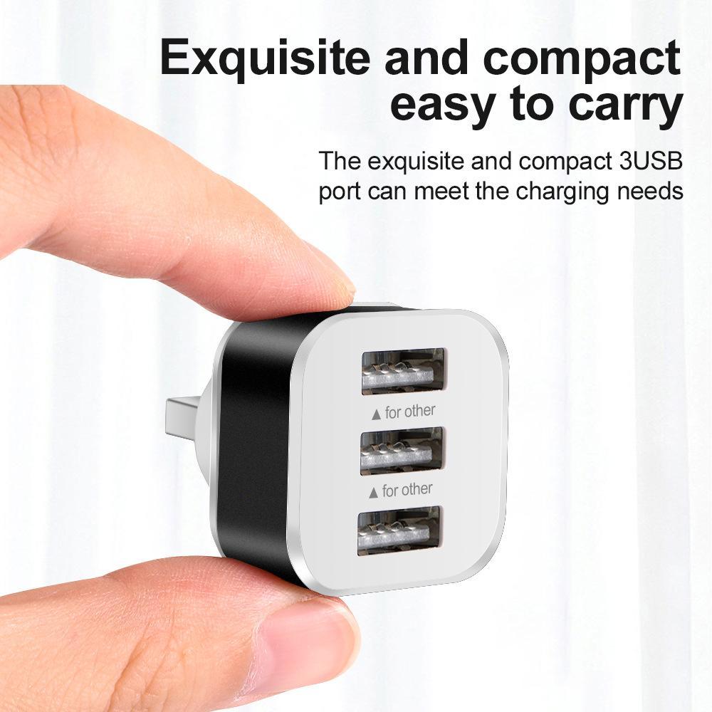 3-Port Usb 2.0 Hub Expander - Silver