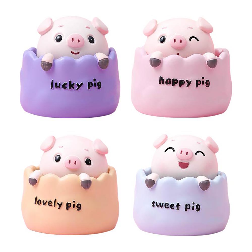 Vibe Geeks Pop Bobblehead Car Dashboard Decoration - Pink