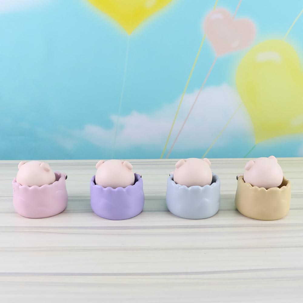 Vibe Geeks Pop Bobblehead Car Dashboard Decoration - Purple