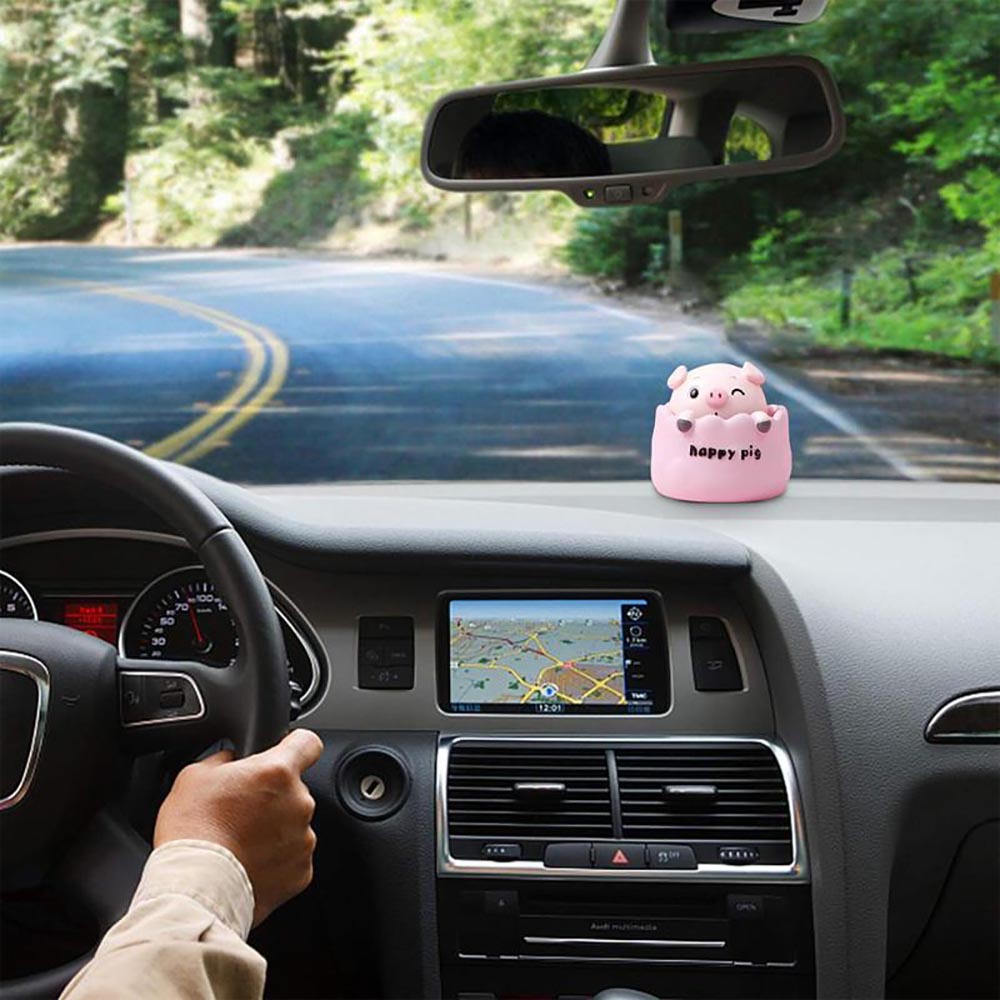 Vibe Geeks Pop Bobblehead Car Dashboard Decoration - Purple