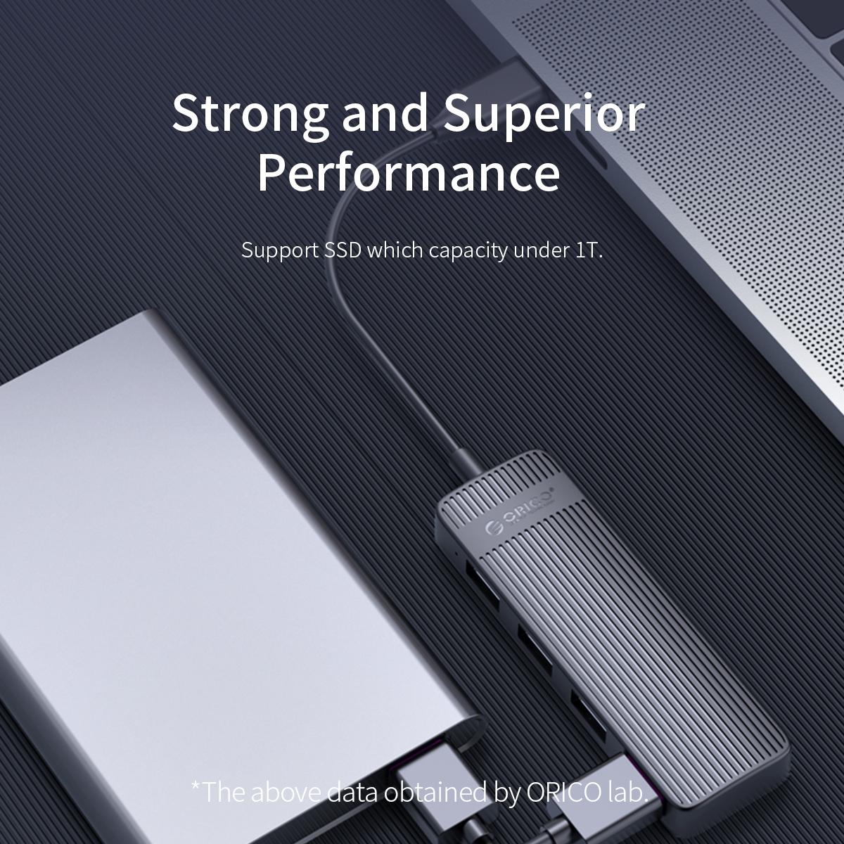 High-Speed 4-Port Usb 2.0 Hub 480Mbps - White