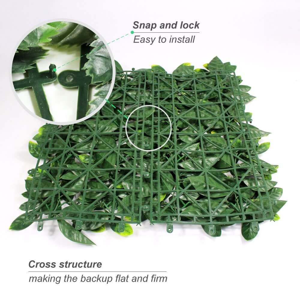 Laurel Hedge Panels UV Resistant 1m X 1m