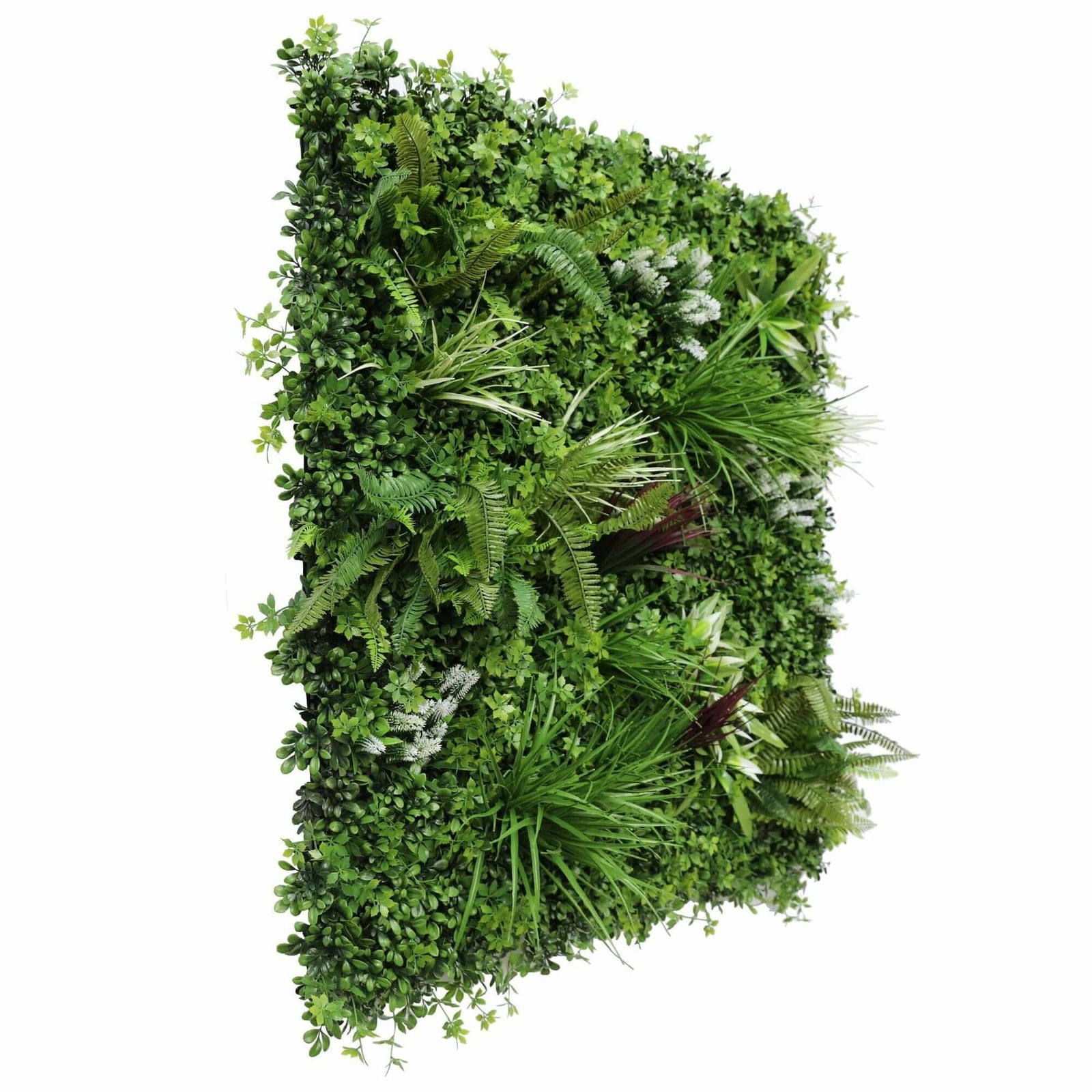 Luxury Vista Green Recycled Vertical Garden / Green Wall UV Resistant 100cm X 100cm
