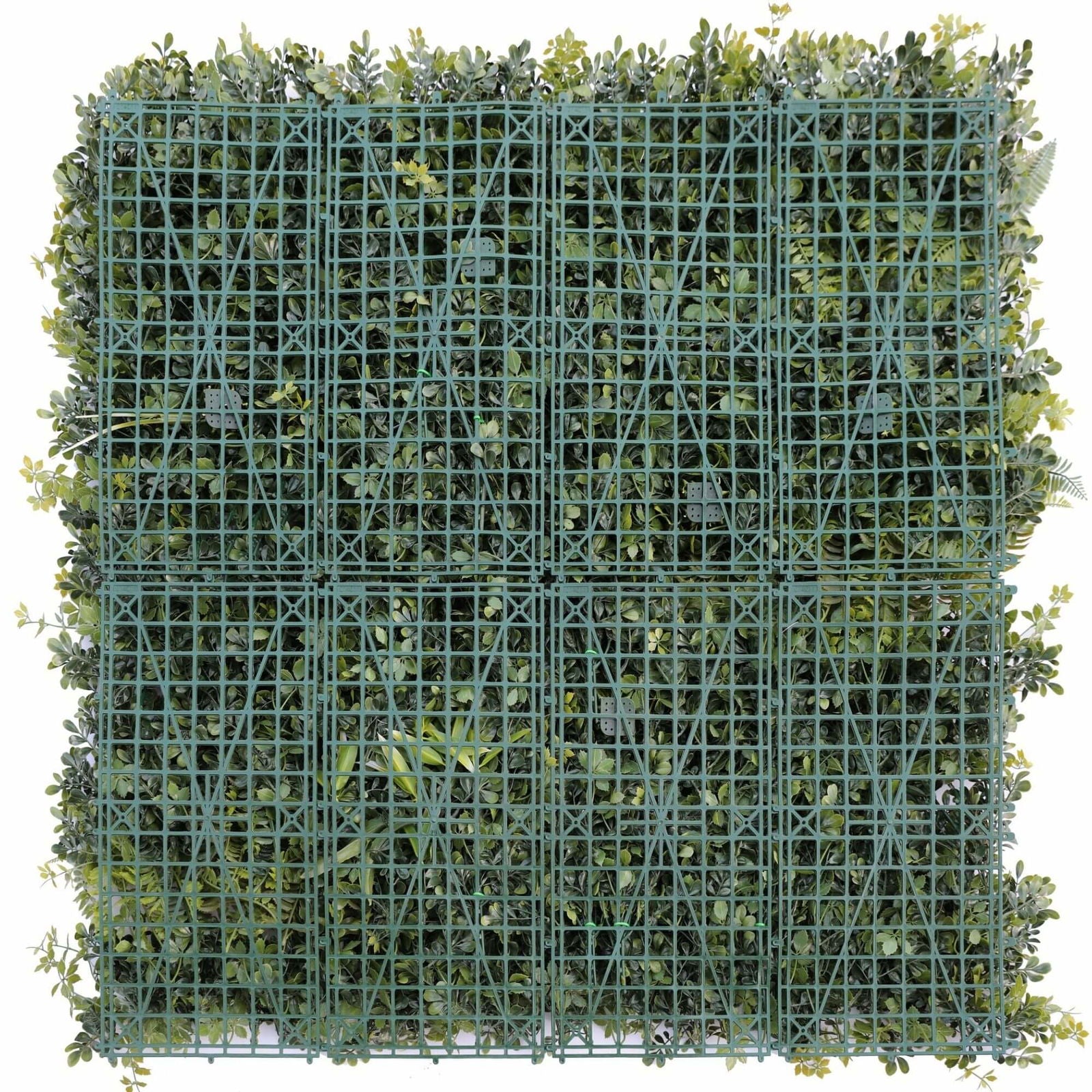 Luxury Vista Green Recycled Vertical Garden / Green Wall UV Resistant 100cm X 100cm
