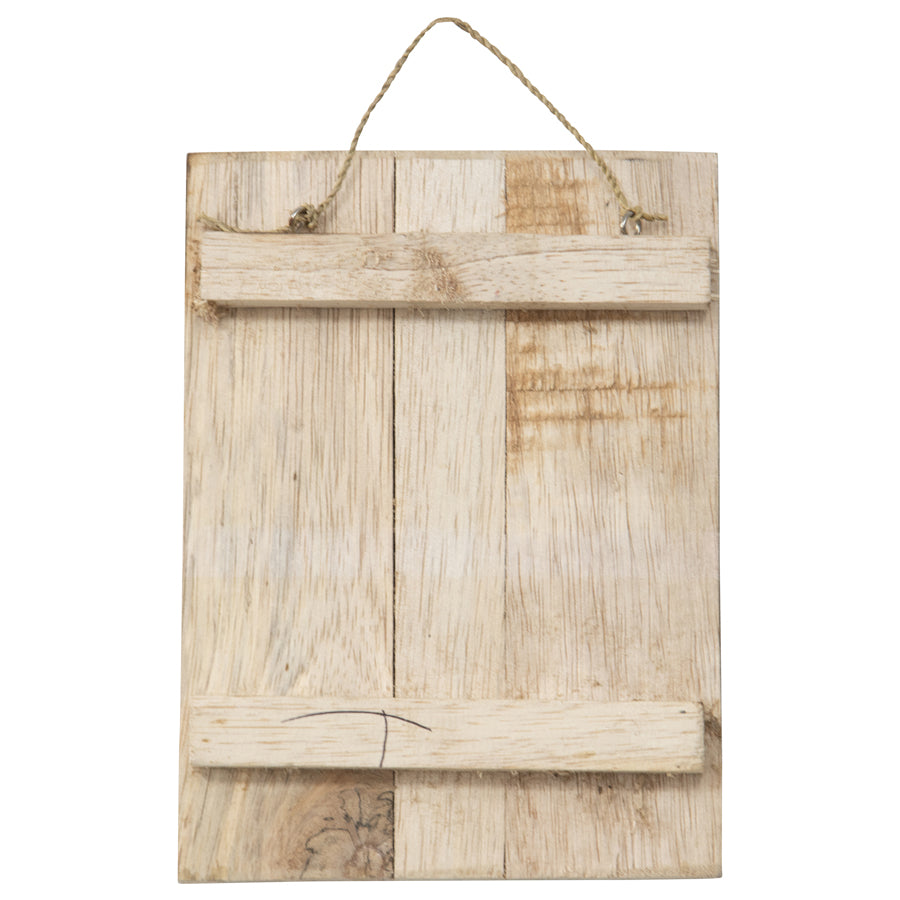 Handcrafted Beach House 3D Shell Wall Art 20x24cm