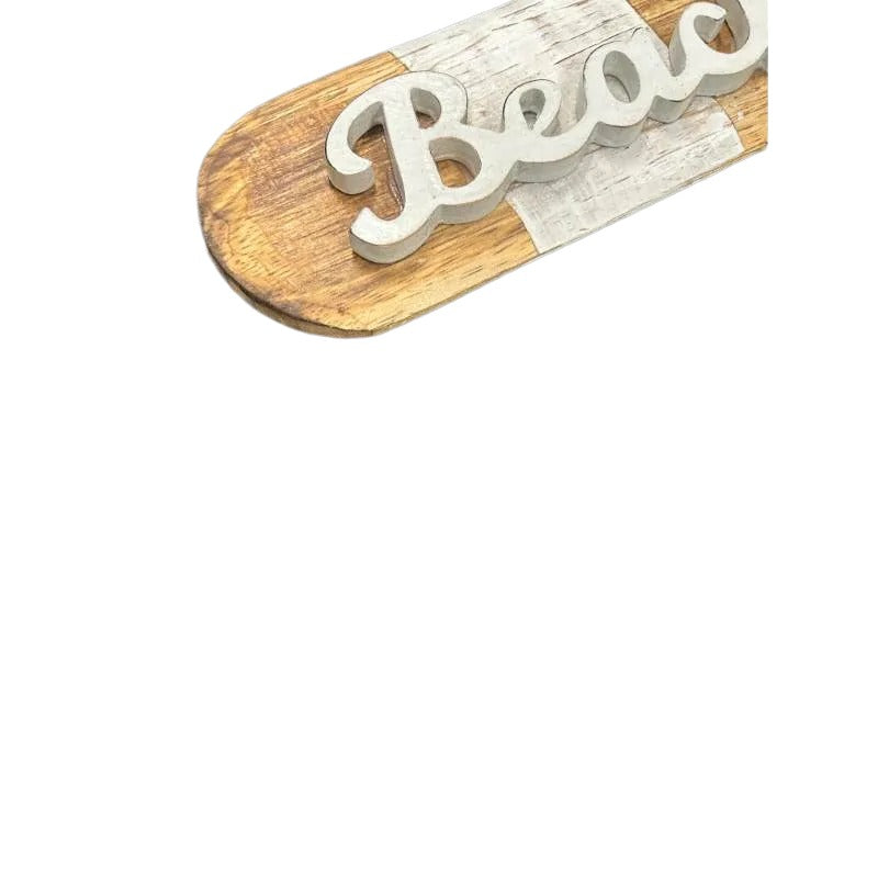 Handcrafted Beach Paddle Wall Art 60cm