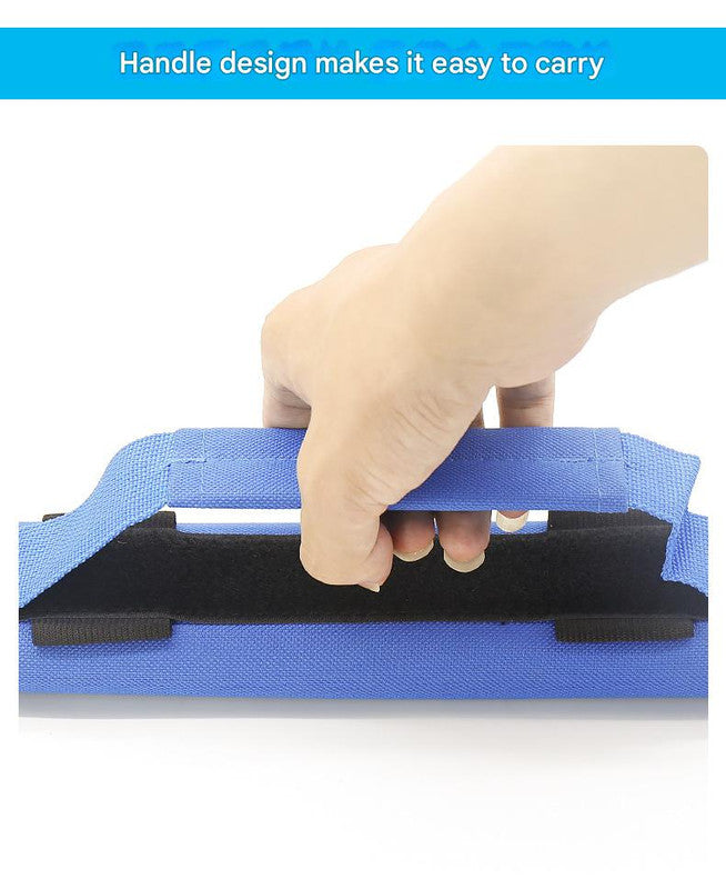 Black Compact Golf Club Carrier - Lightweight Sunday Practice Bag for Driving Range